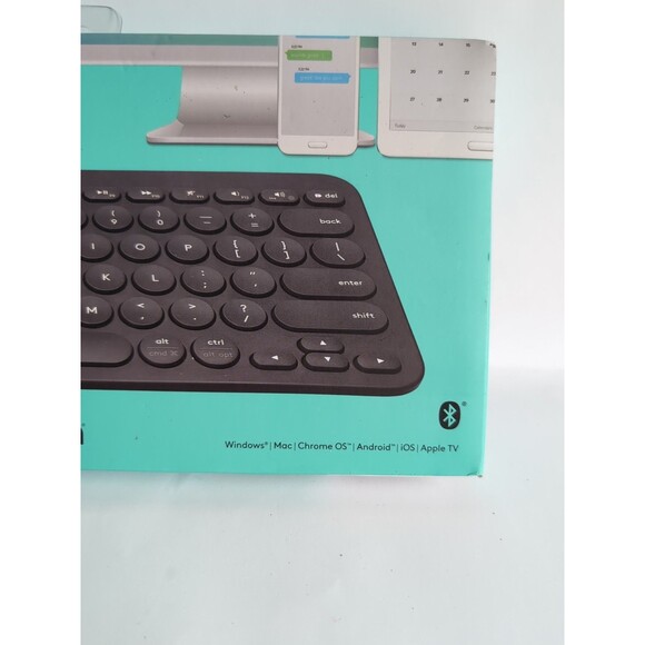 Logitech K380 Multi-Device Wireless Bluetooth Keyboard Android IOS Mac Windows - Picture 3 of 8